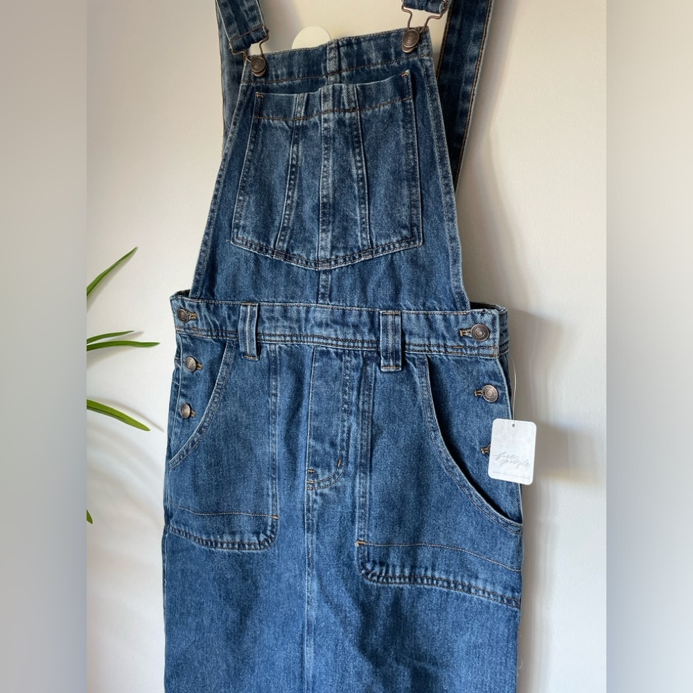 NEW Free People We The Free Bardot Denim Skirtall - Picture 8 of 14